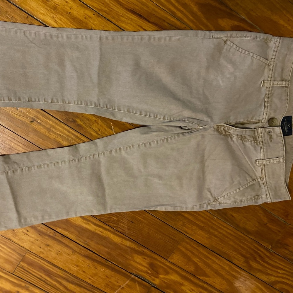 Tan American Eagle Pants